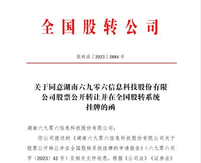 喜报 | 公司成功挂牌新三板！